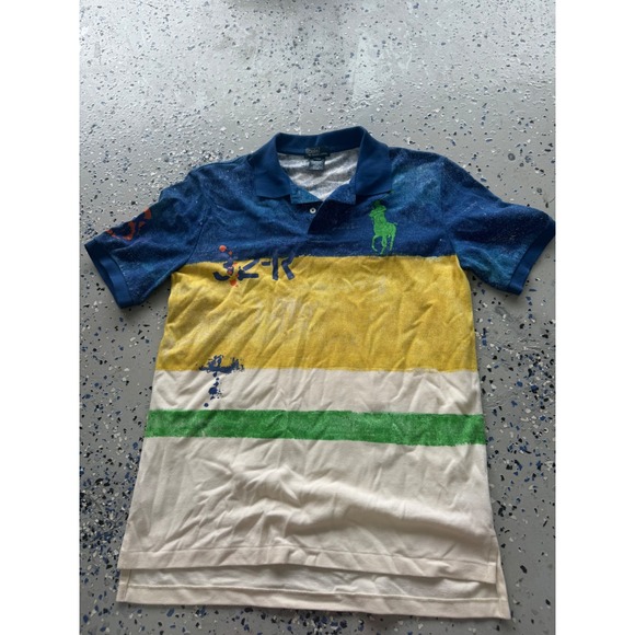 Polo Ralph Lauren Other - Polo Ralph Lauren‎ Kids Polo Shirt Striped Short Sleeve Top XL